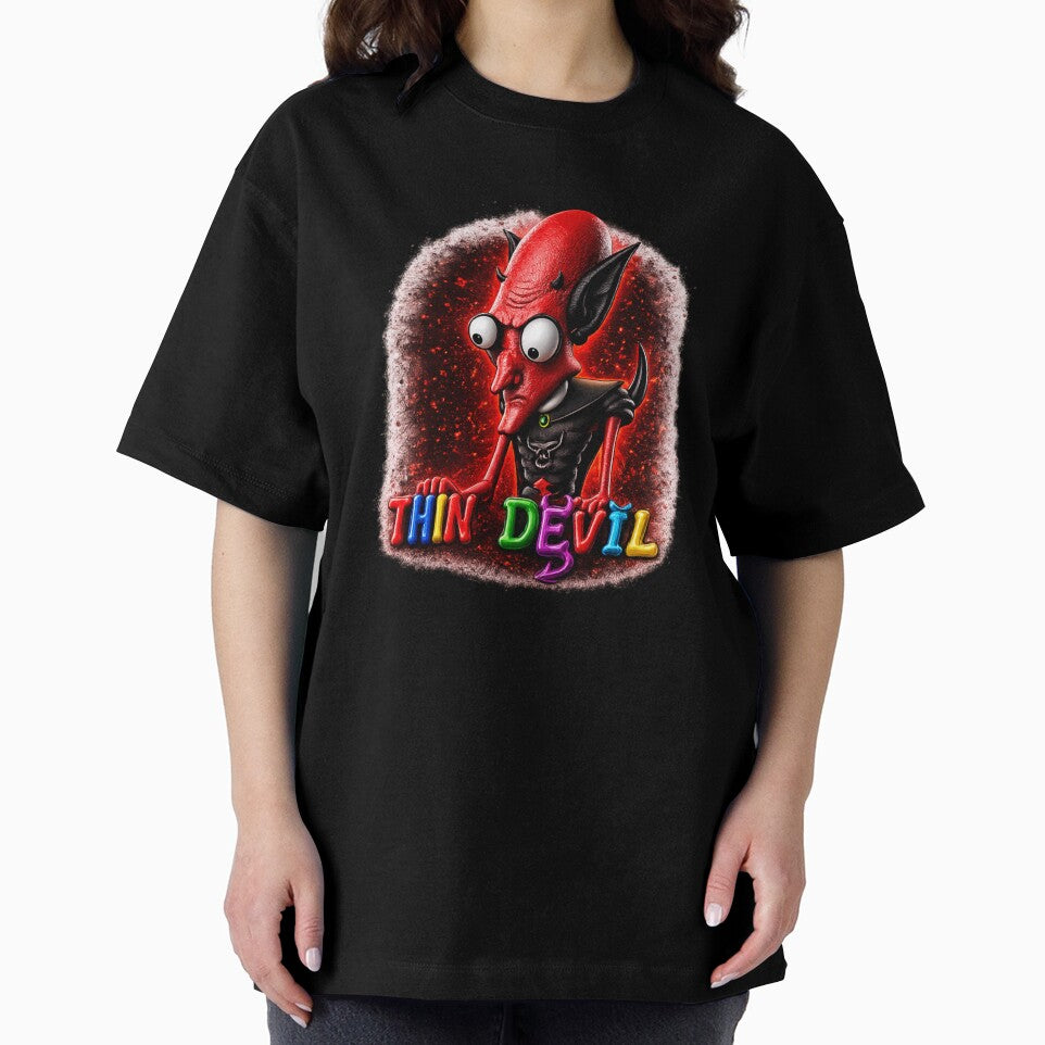 Thin Evil Devil Red Demon Graphic by GiftedInk