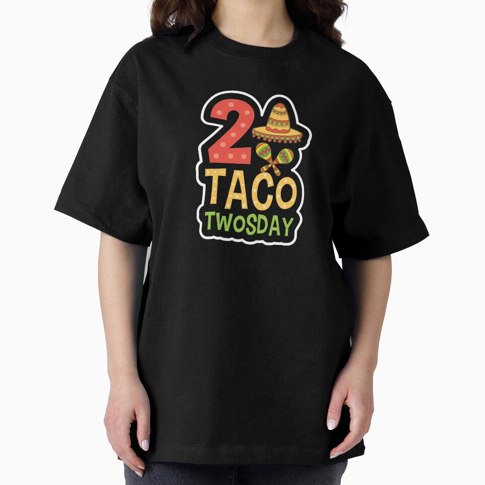 Tacos Sombrero 2 Taco Twosday Birthday Gift by haselshirt