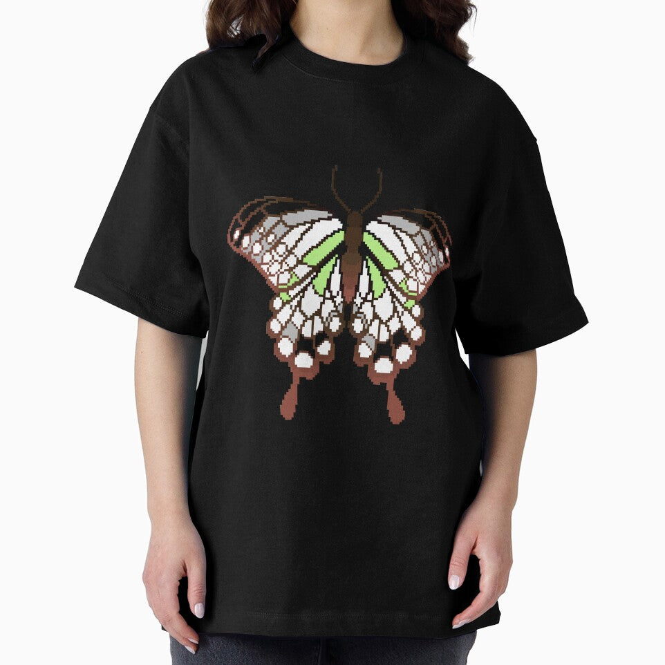 Agender Pride Butterfly by MetallicWings15