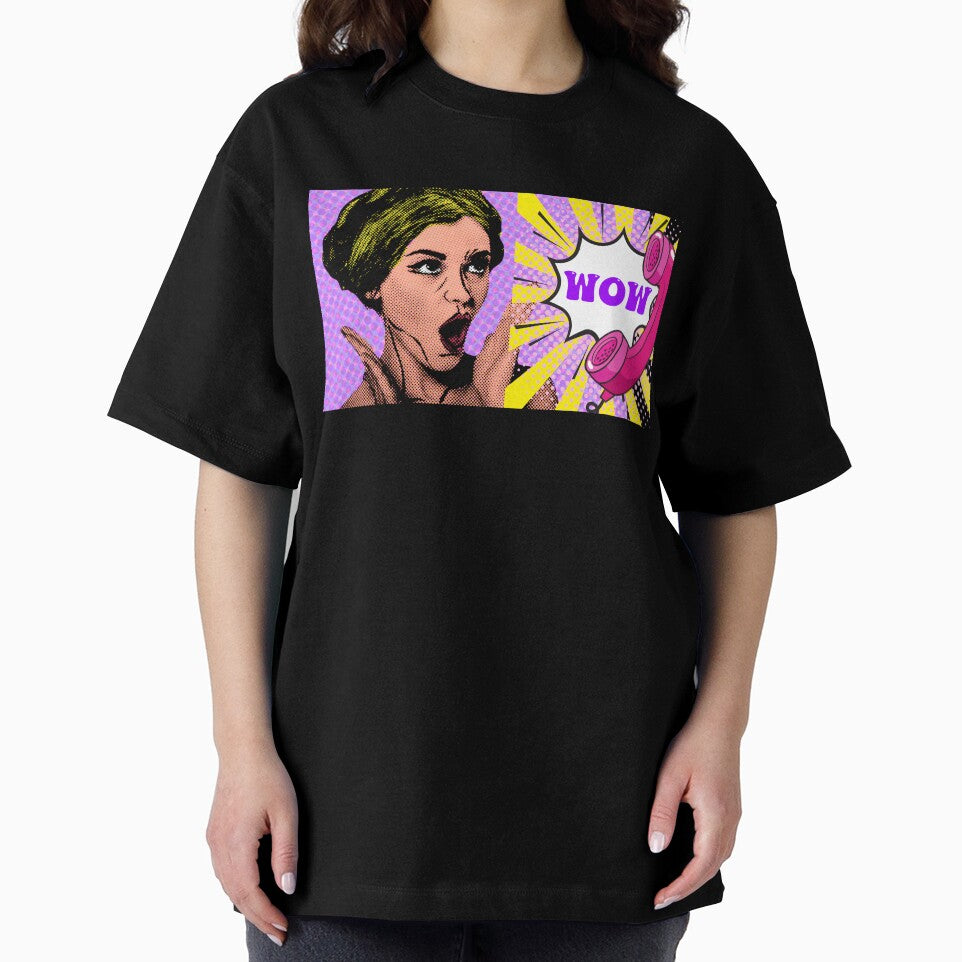 Pop Culture Pop Art Pop Culture Pattern: WOW by Denefie