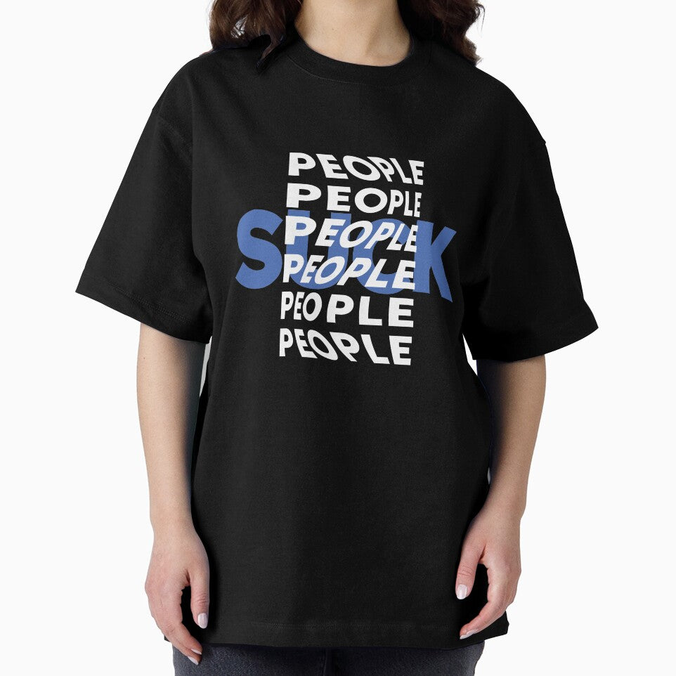 People Suck |  unmotivated negative quote by Magic Mango
