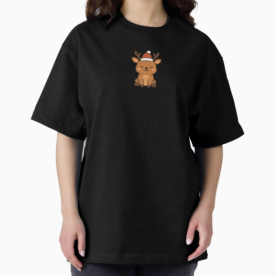 Christmas Kawaii Reindeer ⭐ Cute Cartoon Holiday Gift by ChillTofu