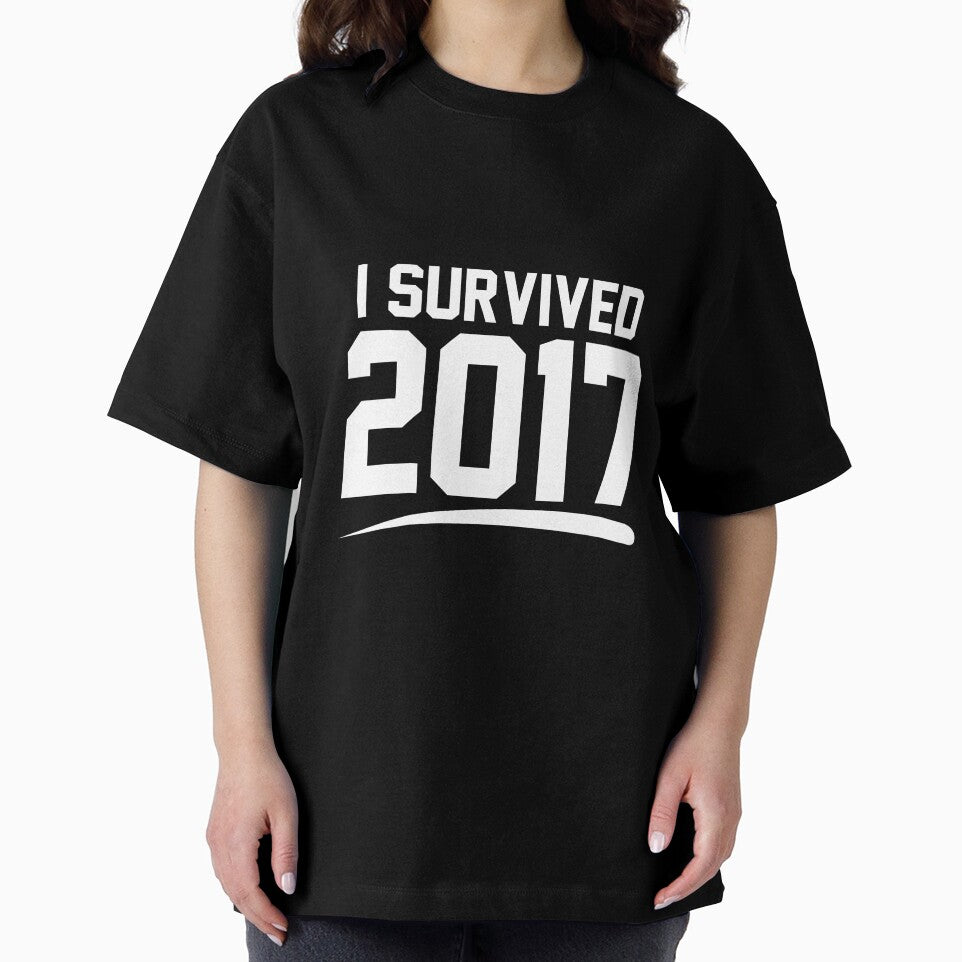I Survived 2017 T-Shirt for Men and Women by AllStarMerch