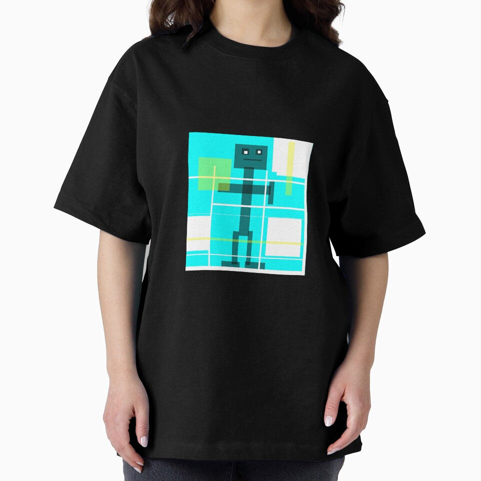 Robot Bob, modern abstract by ackelly4