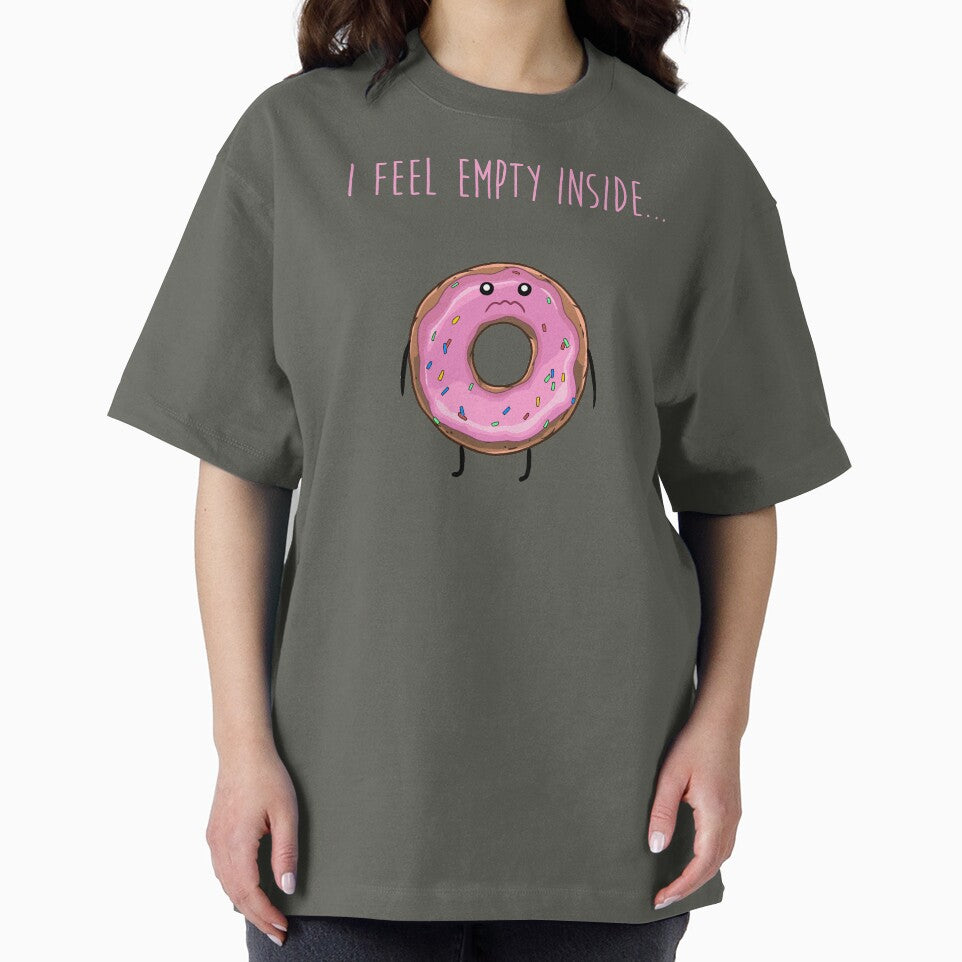 I feel empty inside - Donut by Drawingvild