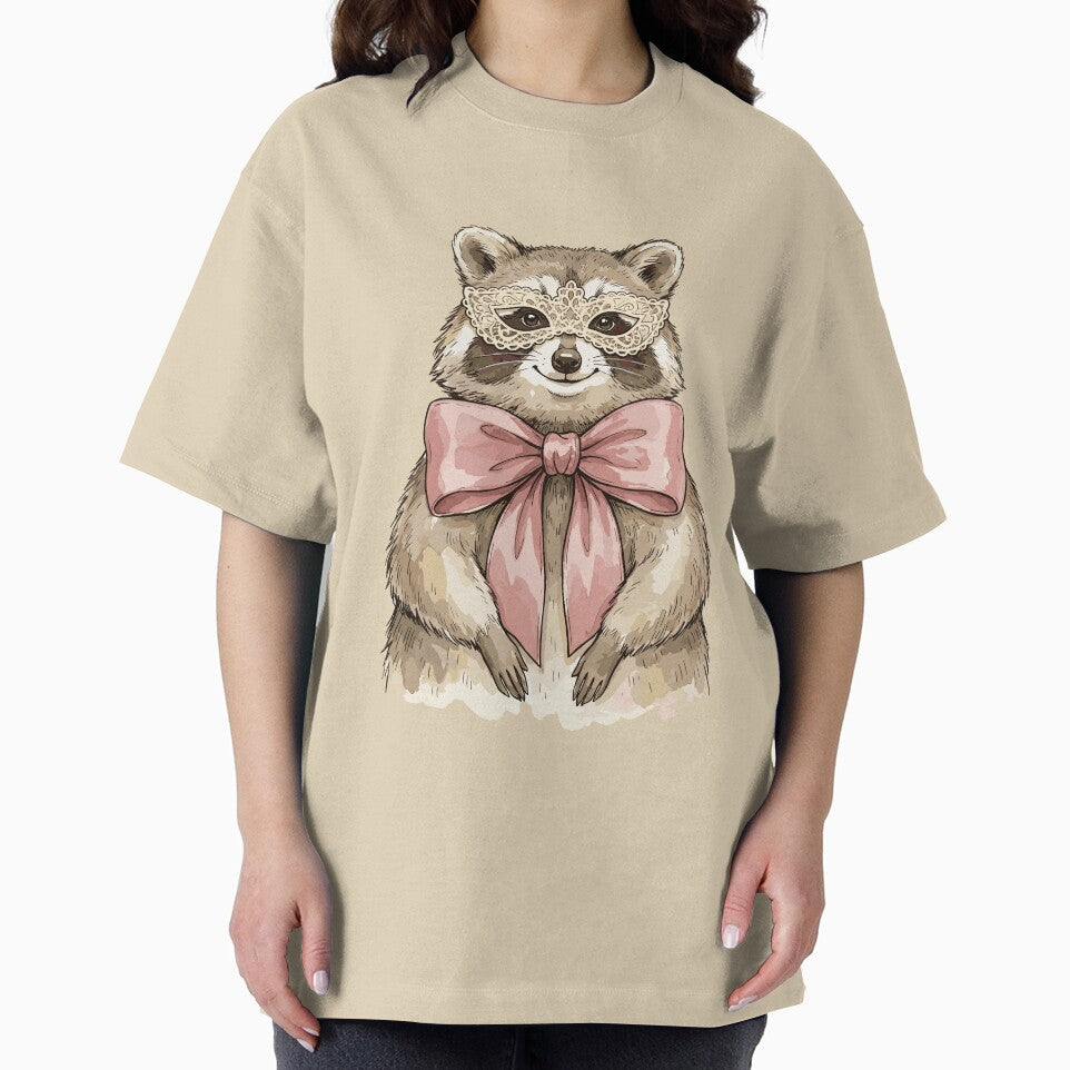 Cute Coquette: Ribbon Raccoon Ruffle by bapupa