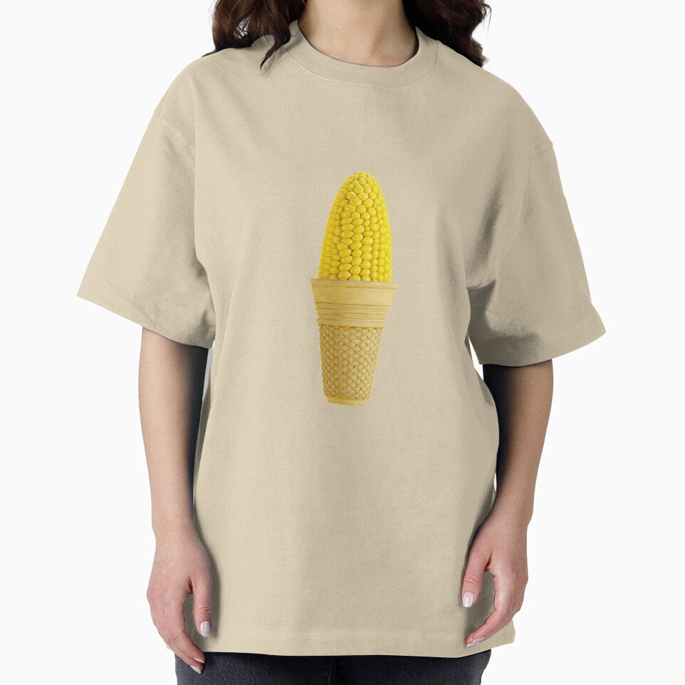 Vegan Pop Art Ice Cream Sweetcorn Cone Design by SoNifty