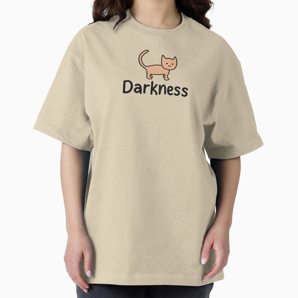 Darkness Funny Cat by Skull Fern
