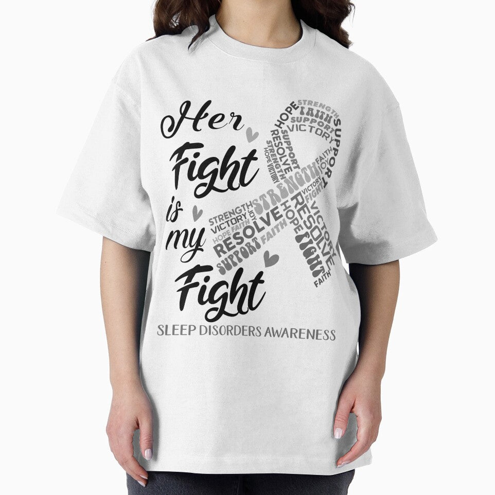 Sleep Disorders Warrior, Her Fight is my Fight Sleep Disorders Awareness by Greggwillard