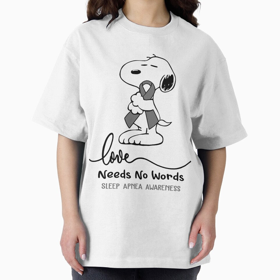 Sleep Apnea Awareness - LOVE NEEDS NO WORDS by Elise-Chapman