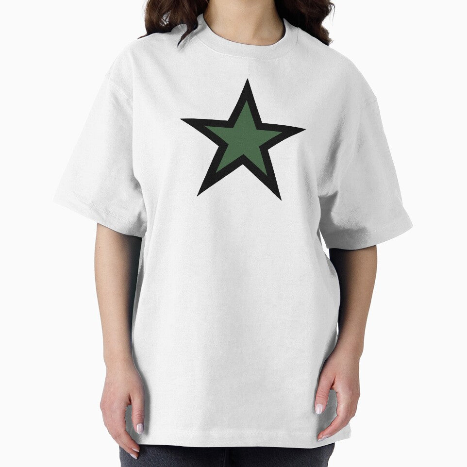 Green Y2K Star by ganirudesigns