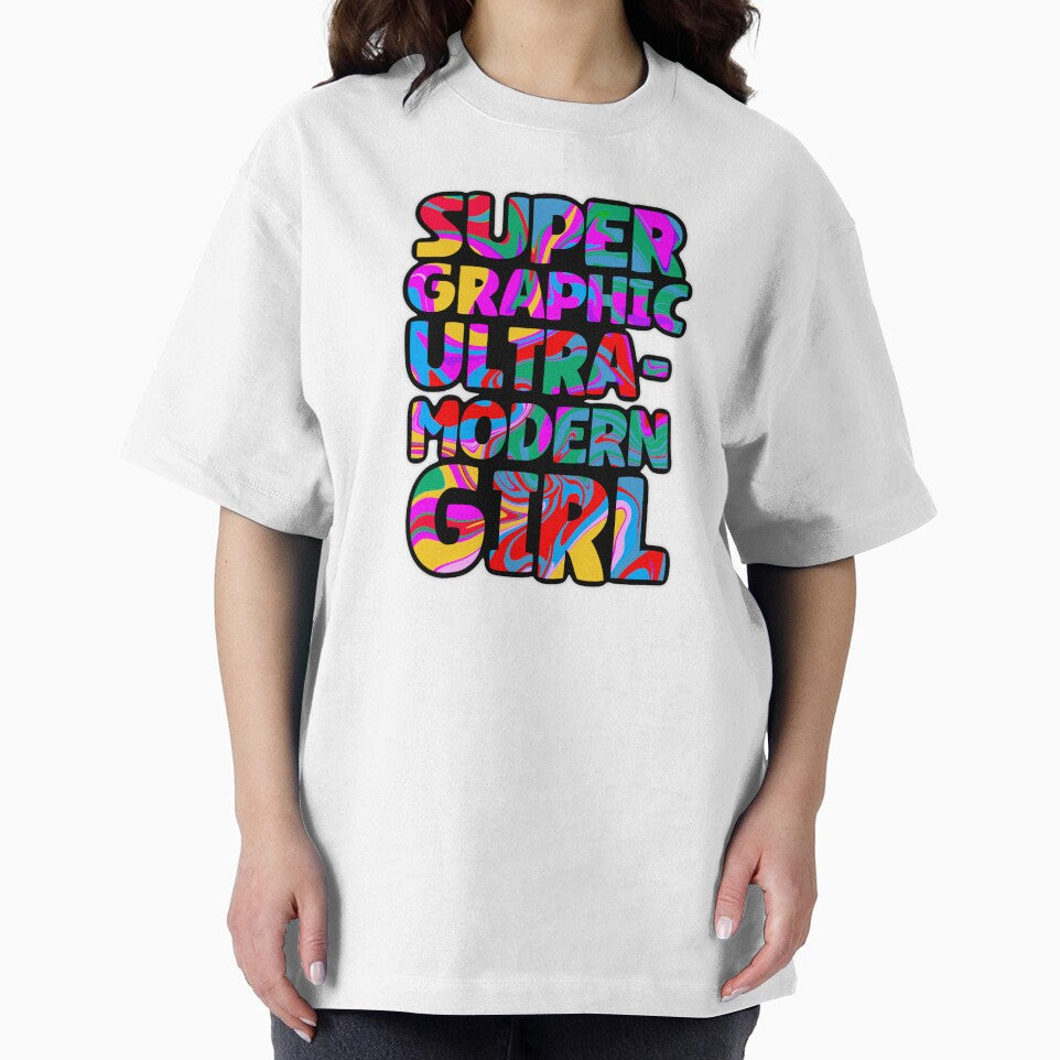 Super graphic ultra modern girl by brittanybusch