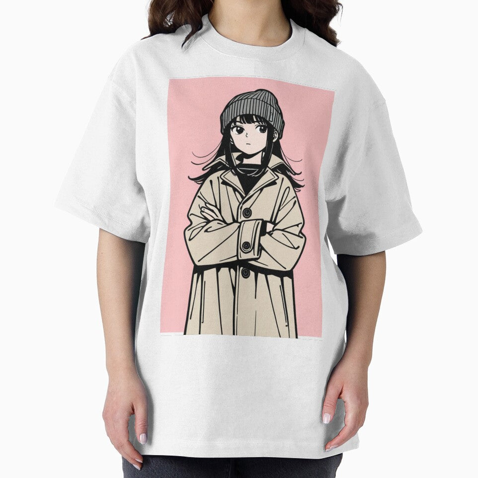 Fashion - Man in Black Trench Coat Beanie Streetwear Anime Variant 2 by AnimeShin