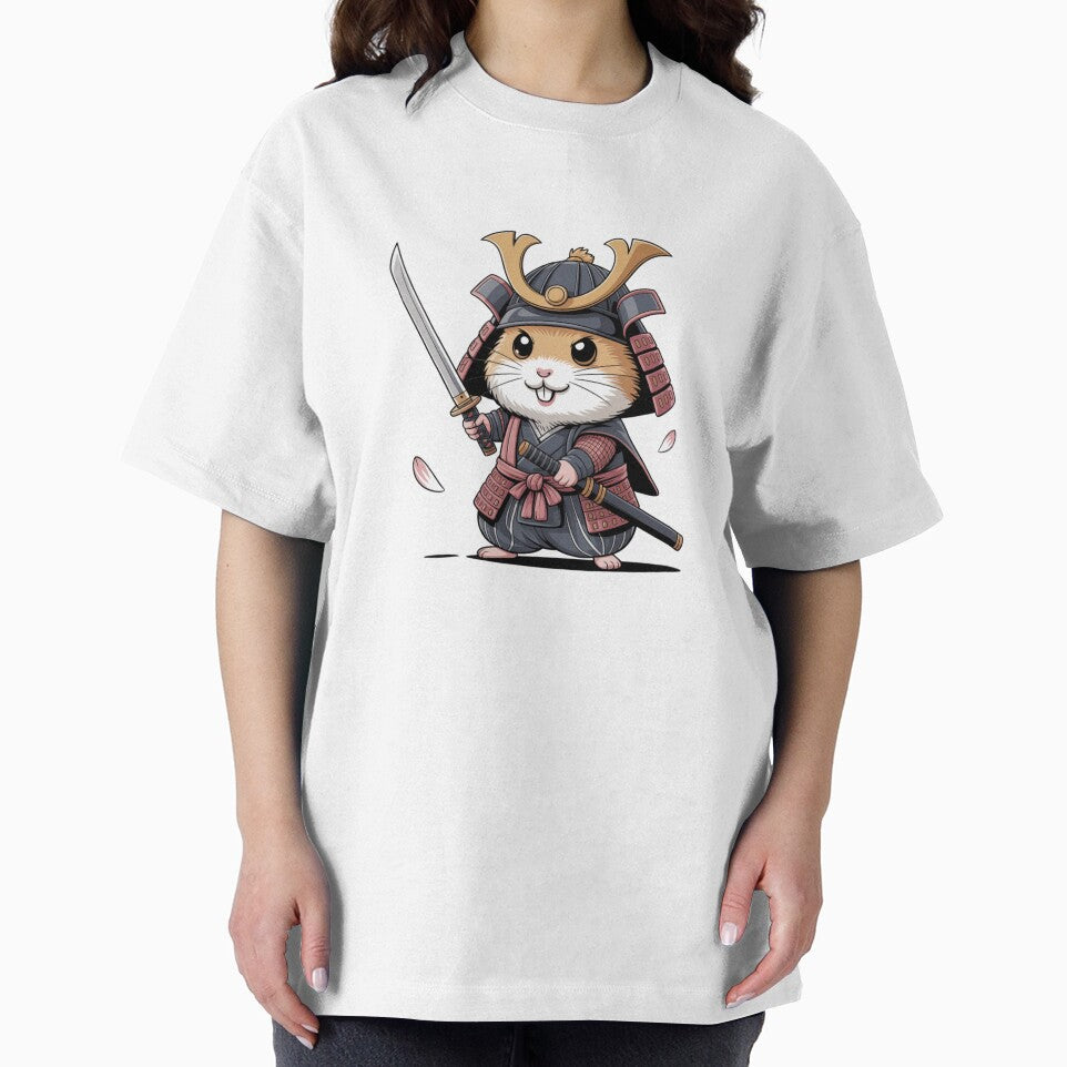 Kawaii Samurai Hamster by NicolasGlowArt