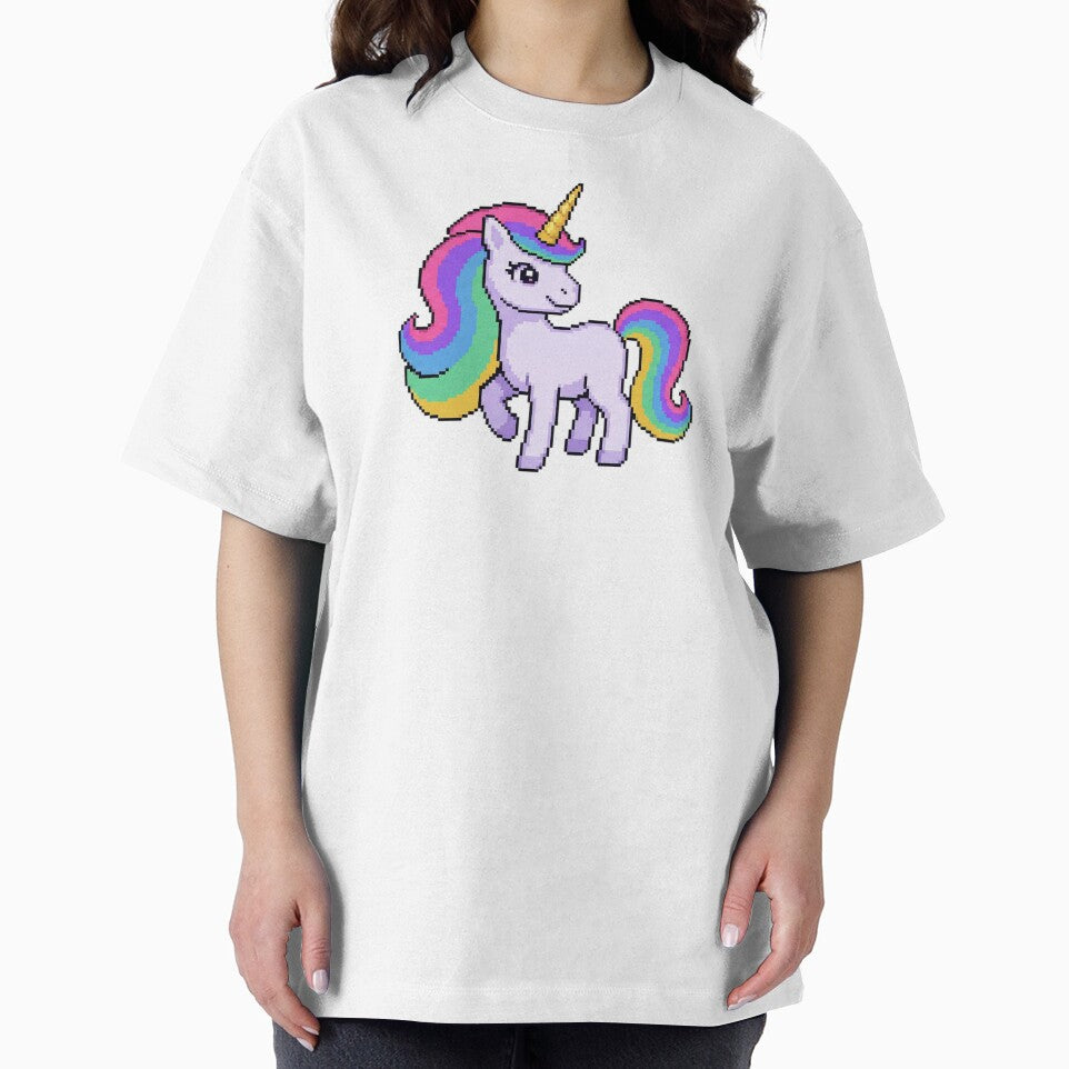Pixel Unicorn Sticker — Y2K Retro Game Sprite Kawaii Fantasy Art by Velustro Shop