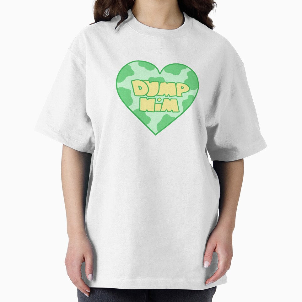 Y2k cow print heart (green) by gross-girl99