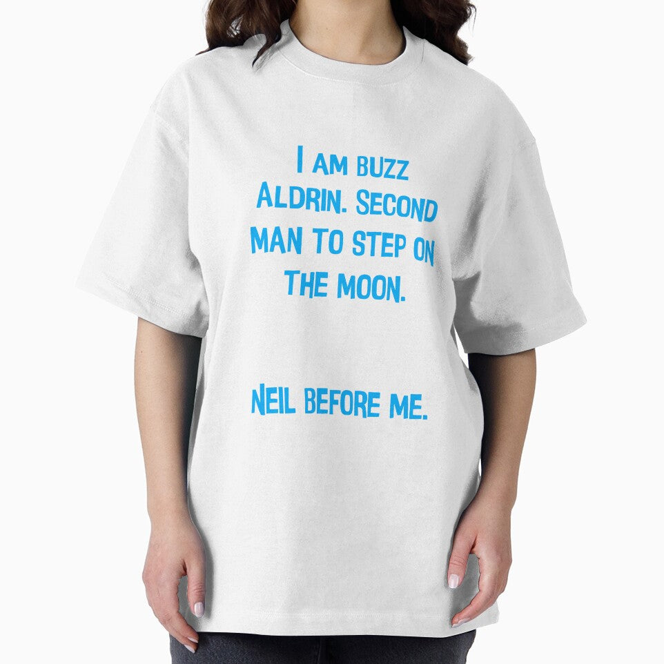 I Am Buzz Aldrin. Second Man To Step On The Moon Funny Dad Joke by Pete Roberts