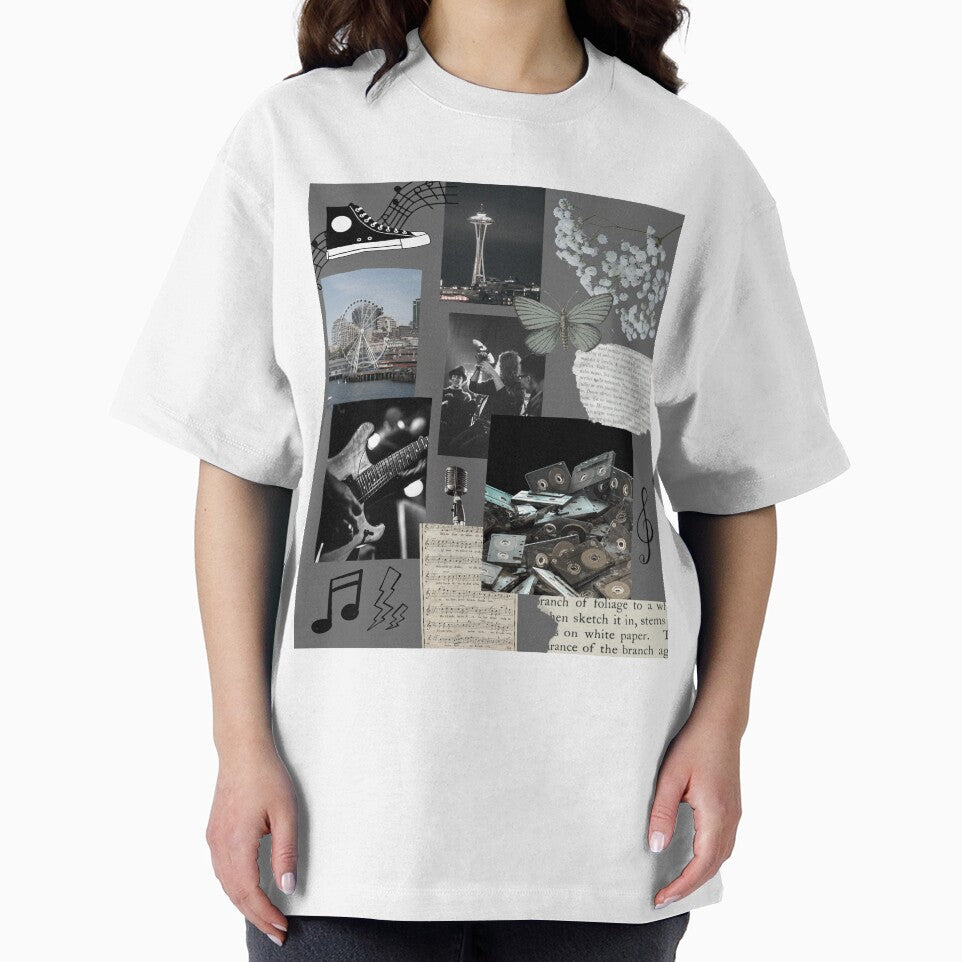 Grunge Seattle Collage 1990s by Femme Pastel Collective