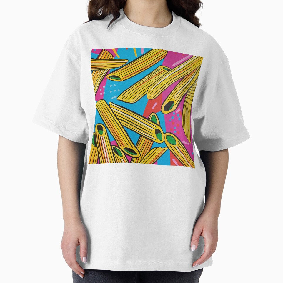 Penne Pasta Pop Art 2 by AstroRisq