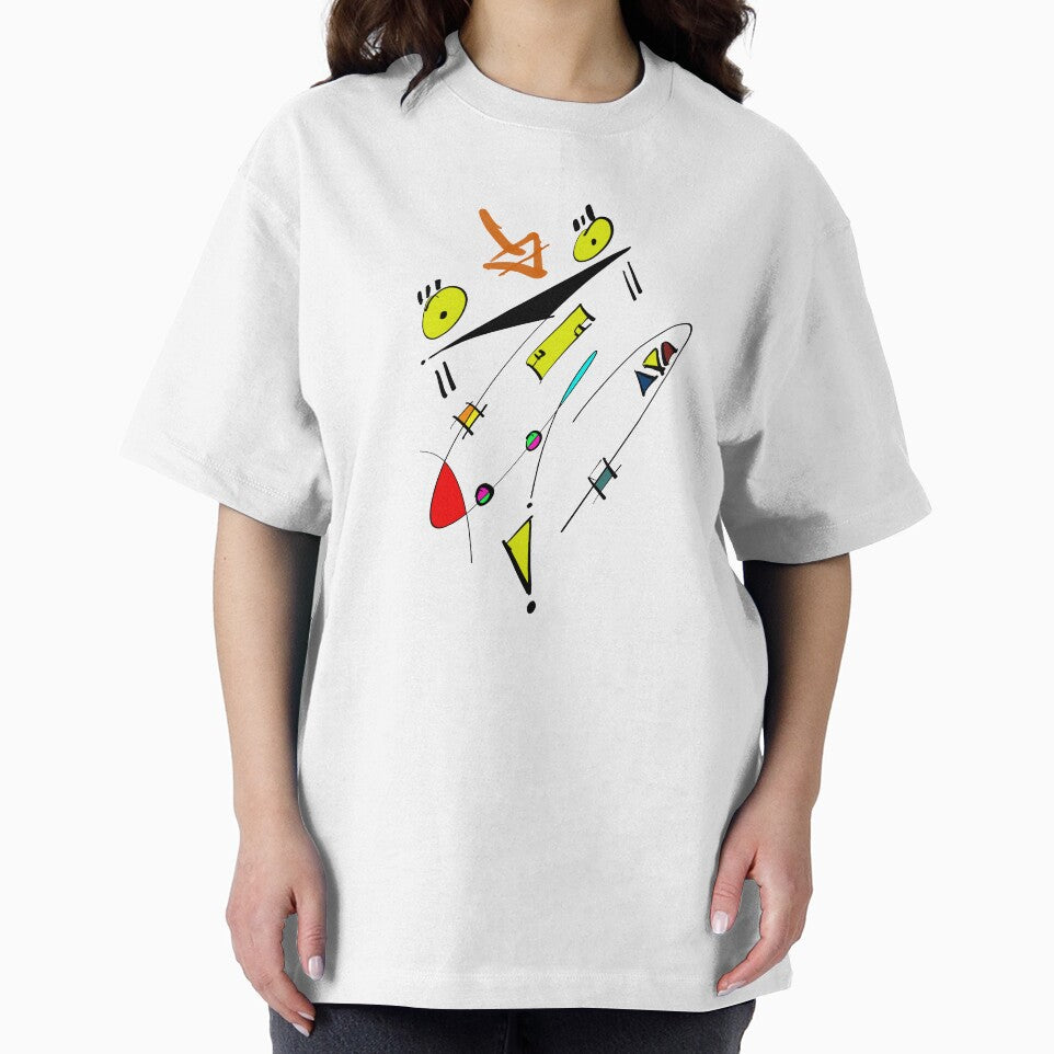 Chaotic Harmony Abstract Geometric Shapes by XDesignStudio