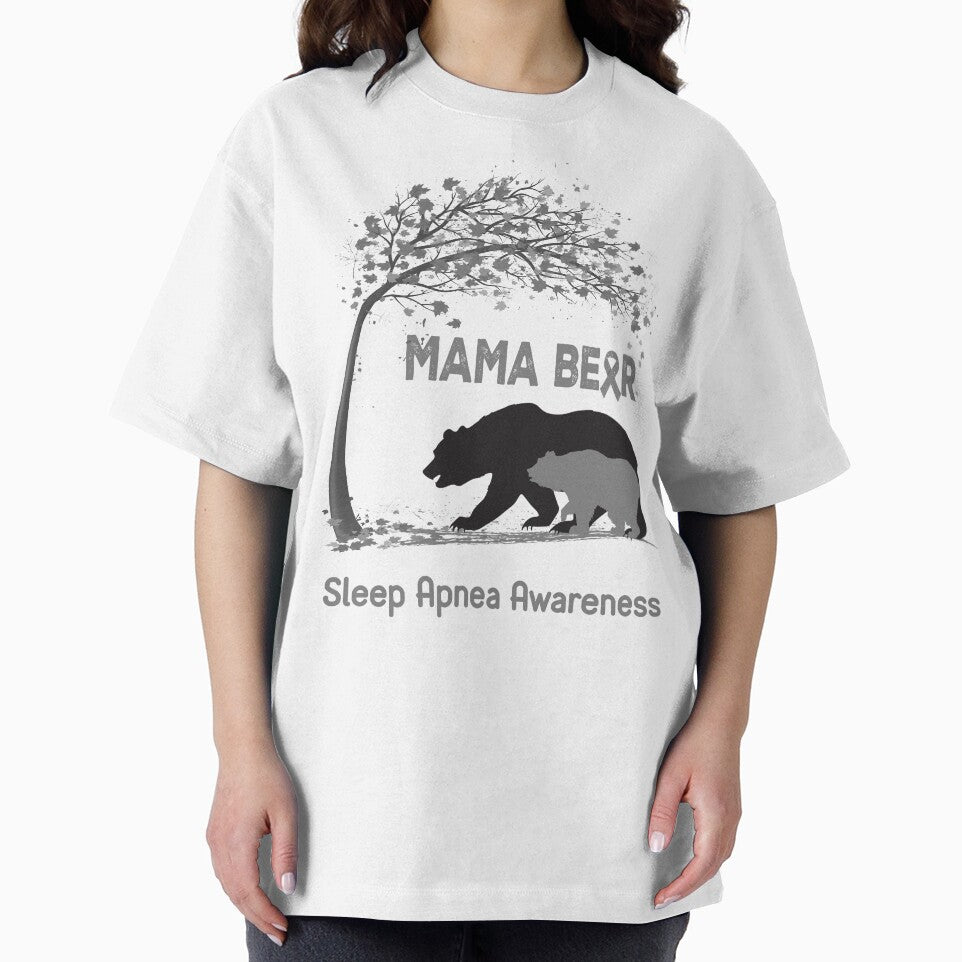 Mama Bear Sleep Apnea Awareness by Mnrshirley