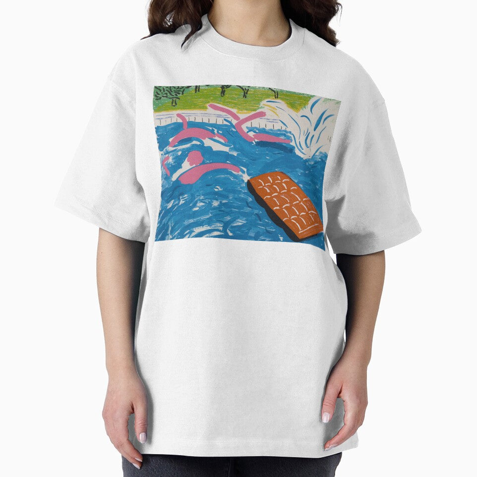 David Hockney - David Hockney - David Hockney (27) - Vibrant California Pool – Pop Art Print Inspired by David Hockney by KirstenShShop