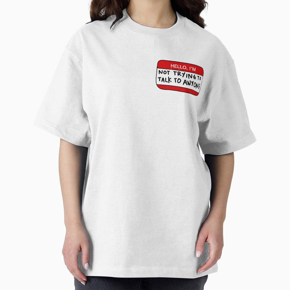 HELLO IM NOT TRYING TO TALK POCKET DESIGN by aydapadi