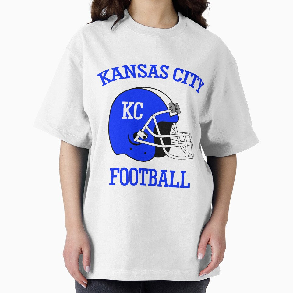 Kansas City Football T-Shirt for Men and Women by AllStarMerch