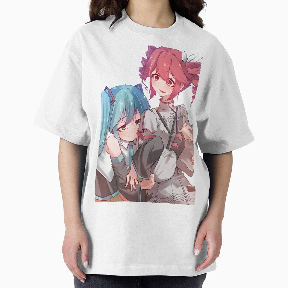 Kasane teto x miku by RadiantGraphics