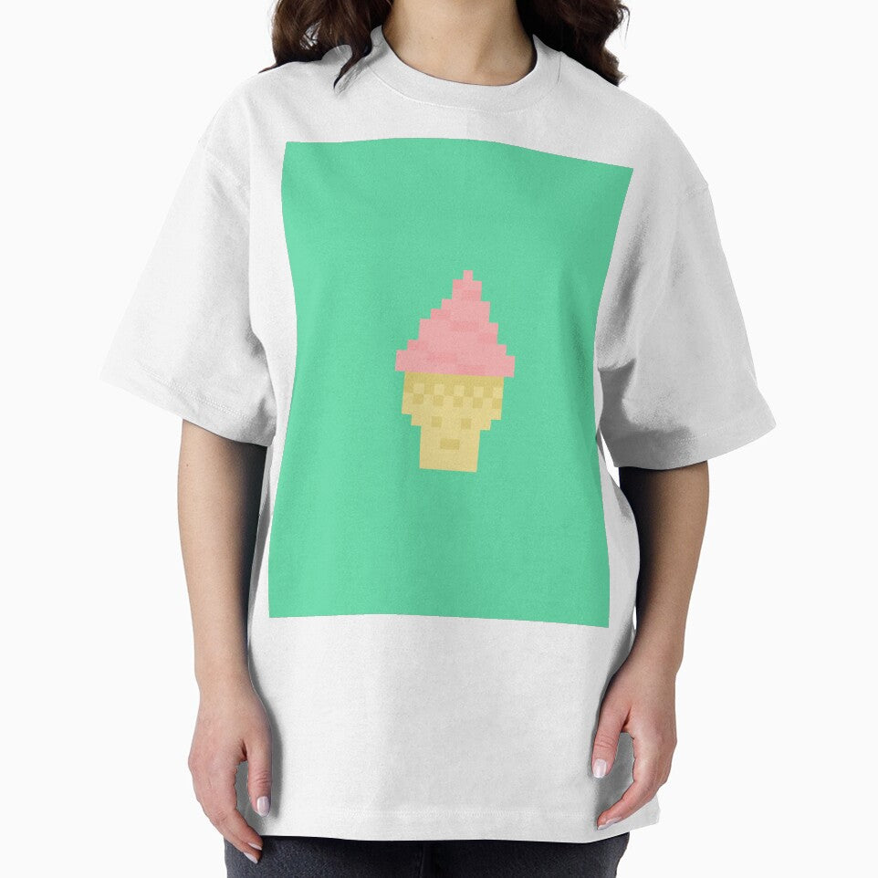 Cute Pixelios Ice cream - Strawberry by BlusparkStudio