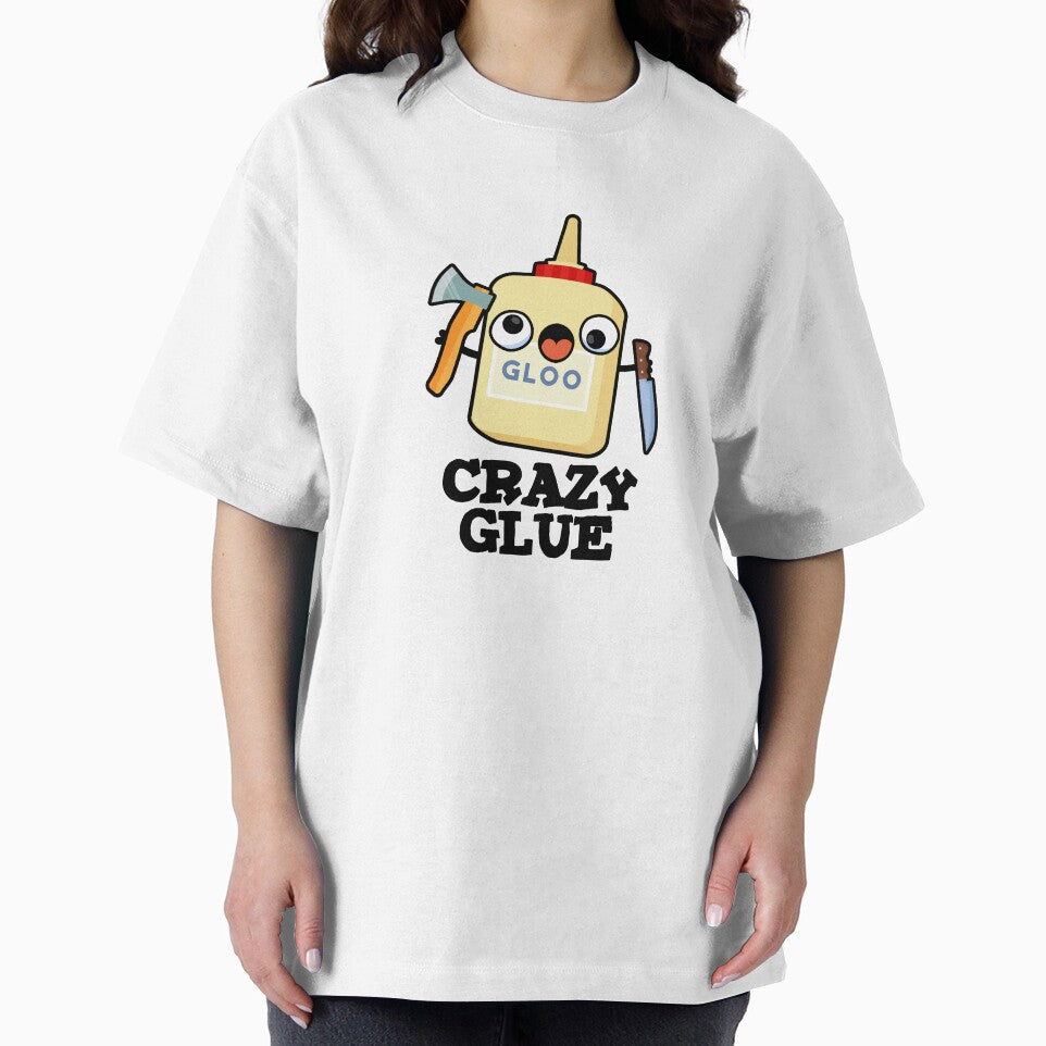 Crazy Glue Cute Super Glue Pun by punnybone
