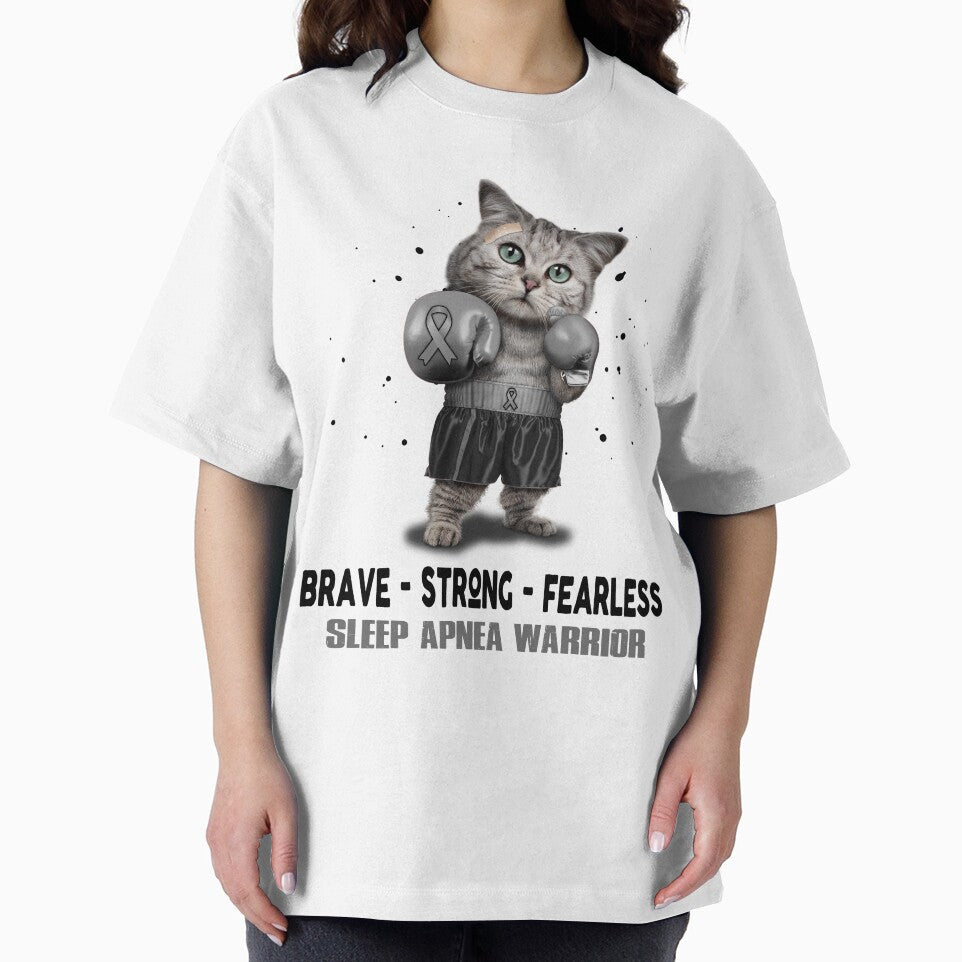Sleep Apnea Warrior - BRAVE STRONG FEARLESS by Berriosly