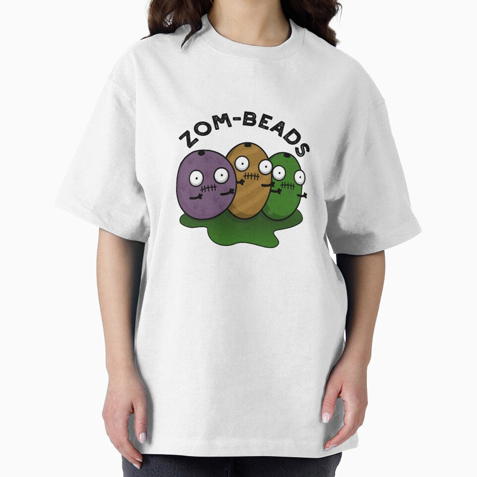 Zom-beads Cute Halloween Zombie Beads Pun by punnybone