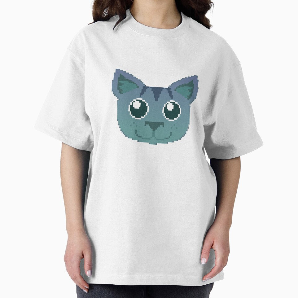 Pixel Art - Big Eyed Cat by Kaiko-Roku