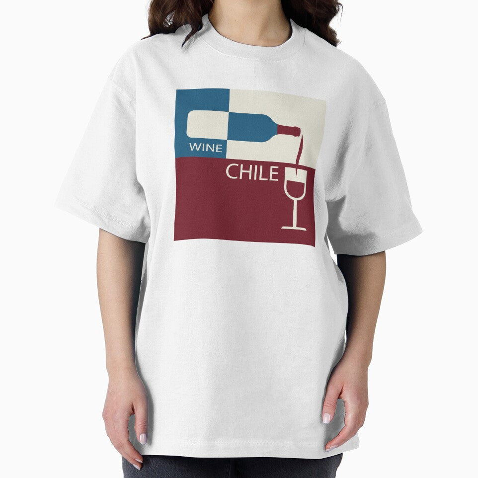 Wine Chile Design – Minimalist Wine Lover Gift Modern Graphic by alijun