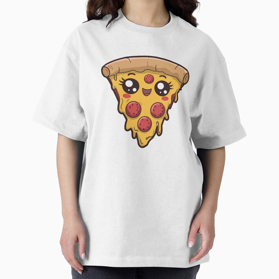 Kawaii Pizza Slice by KD Merch