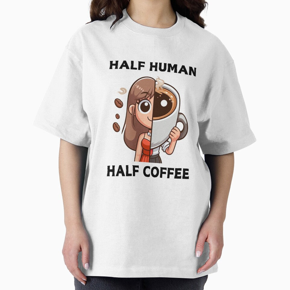 Half human half coffee by NanaCrafted