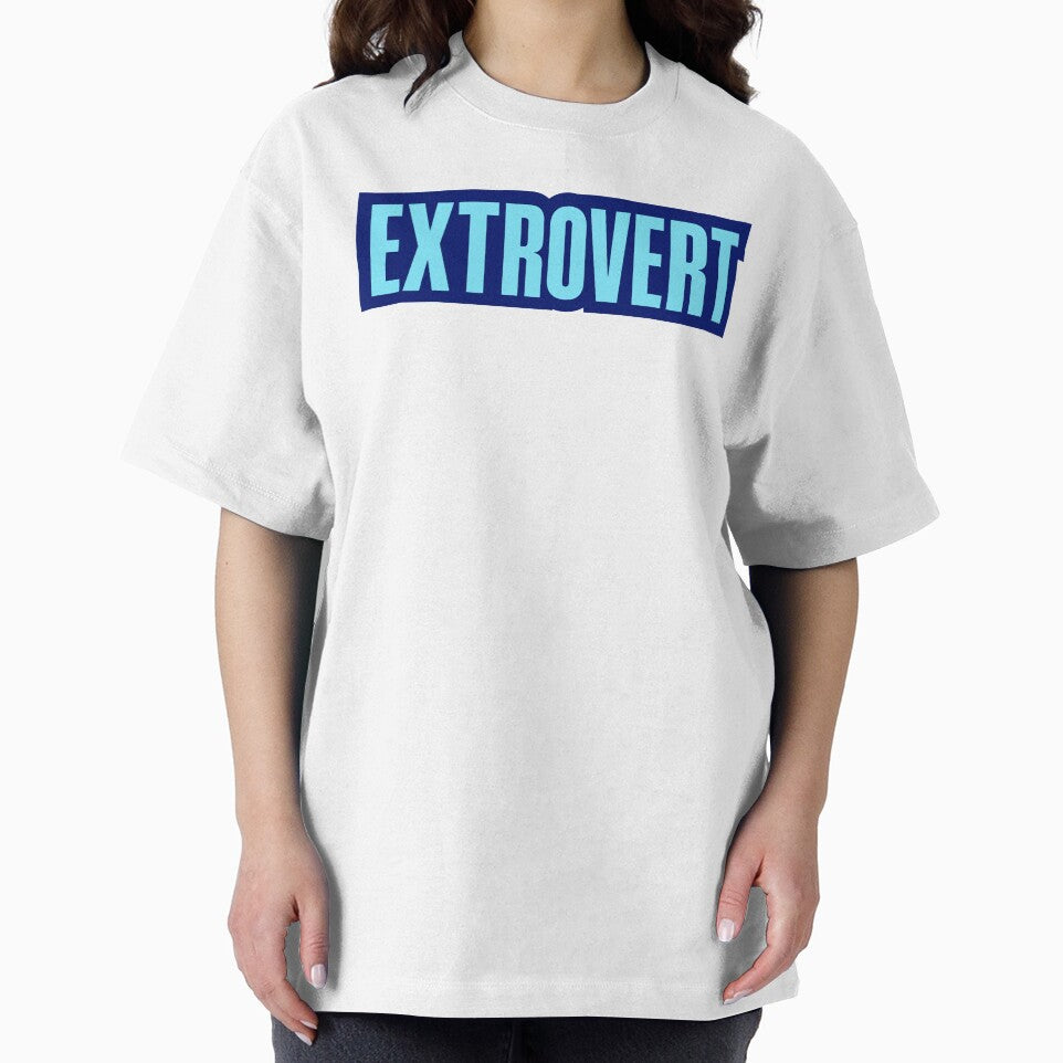 Extrovert, Blue Outline by Memes N Lore