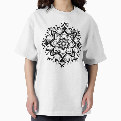 Boho Zen Mandala Intricate Floral Sacred Geometry Design by SaltCreatives