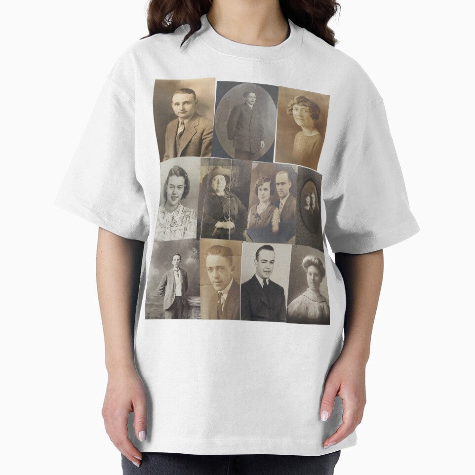 Vintage Photo Portrait Collage by Cat Haven & Rescue