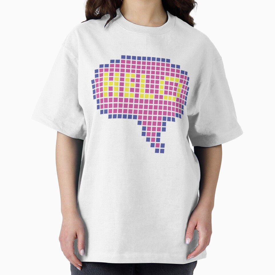 Pixelated Bubble Speech Hello by NewYearDesign