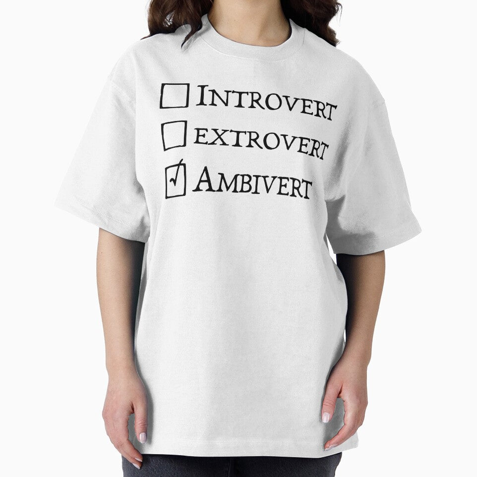 Introvert Extrovert Ambivert by keilamariadesig