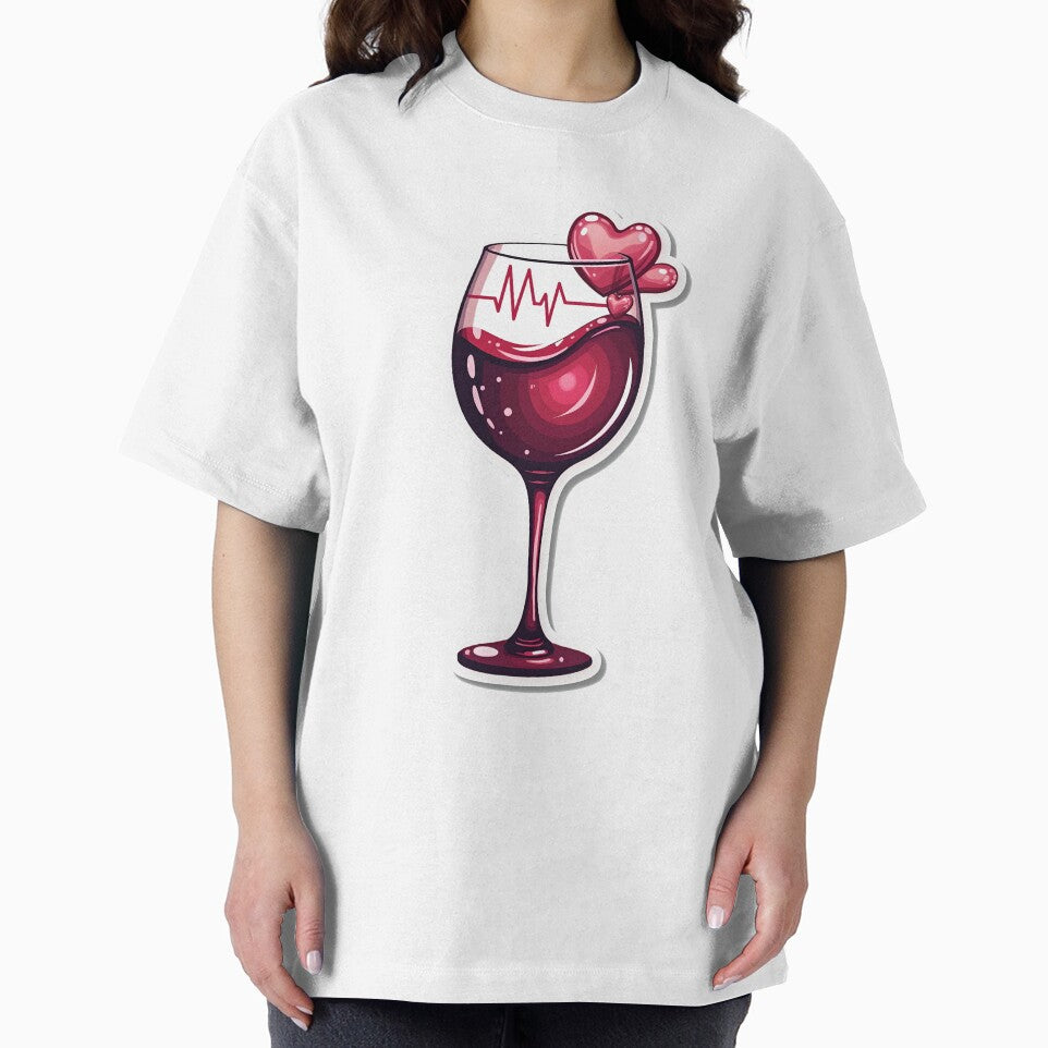 Wine Hearbeat - Gifts for Wine Lovers by kjp-design