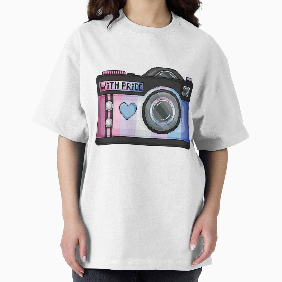 Bigender Pride Pixel Camera by MetallicWings15