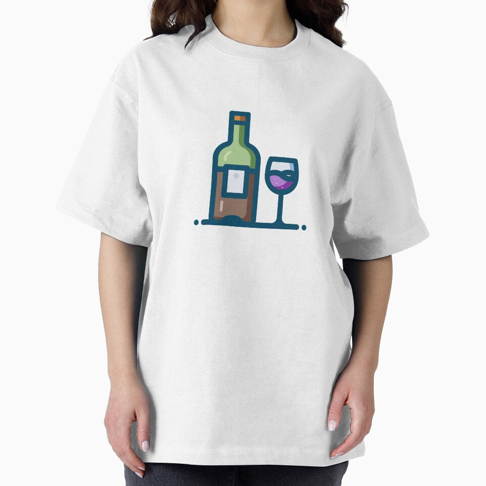 Wine Sticker by DoodleDashCollective