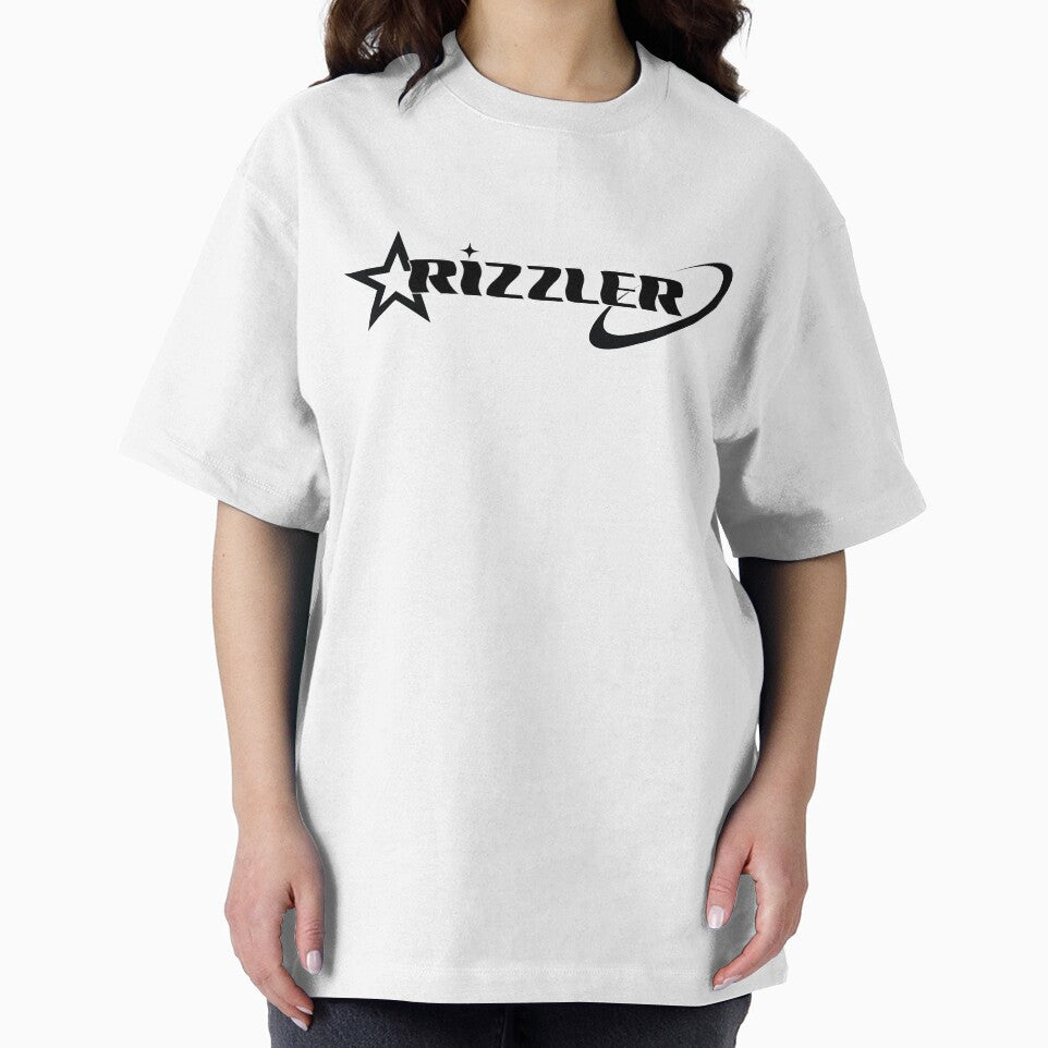 Y2k rizzler tshirt white by Swaminiarts