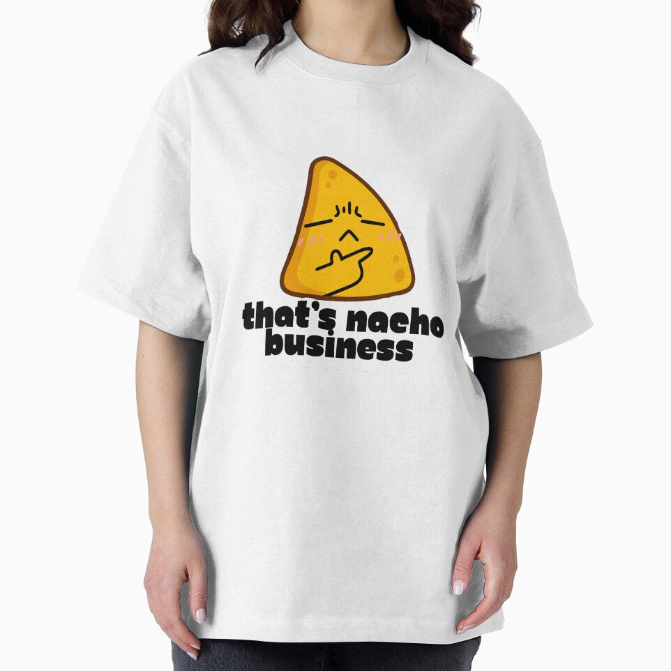 That’s Nacho Business – Cute Angry Nacho Pun by ThisIsDebbie