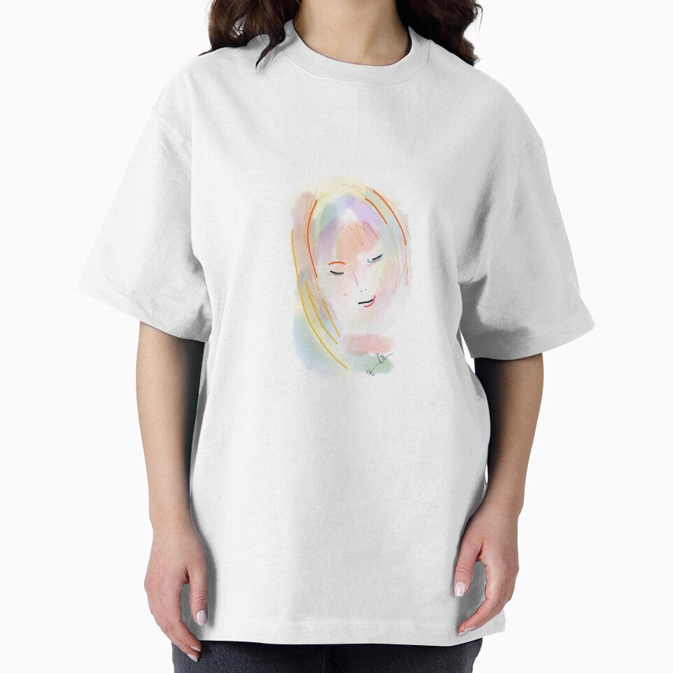 Girl - Soft painting 020 by Hjortur
