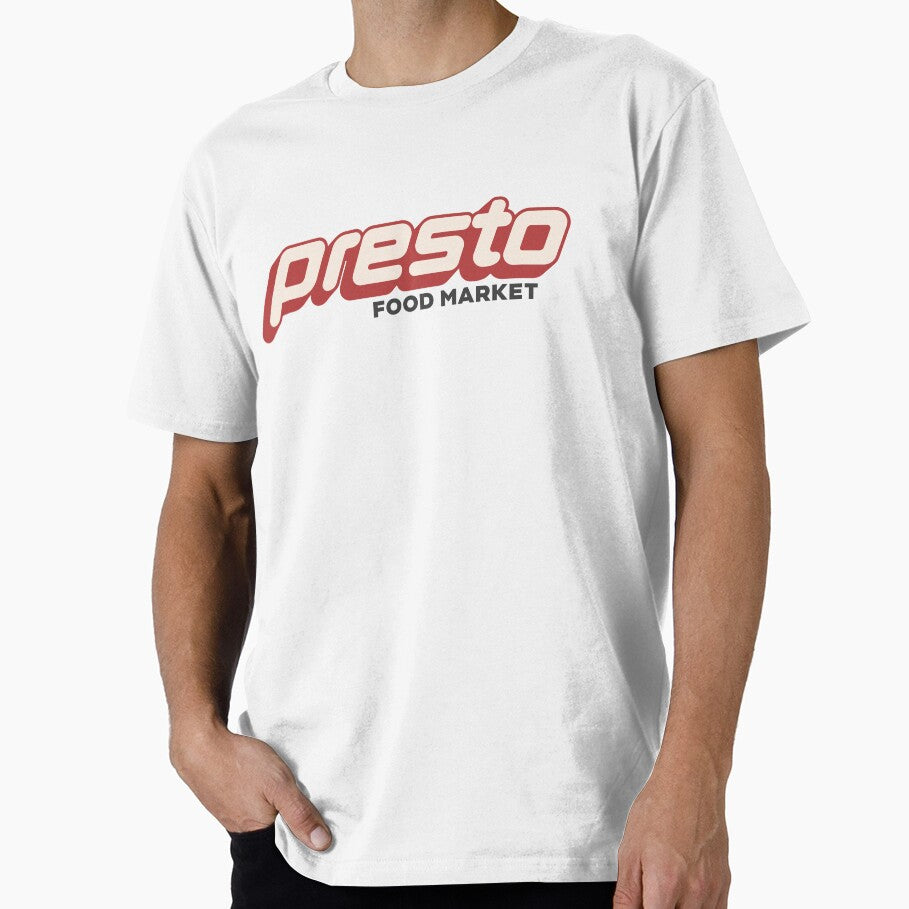 Presto Food Market retro logo by RiggzBoson