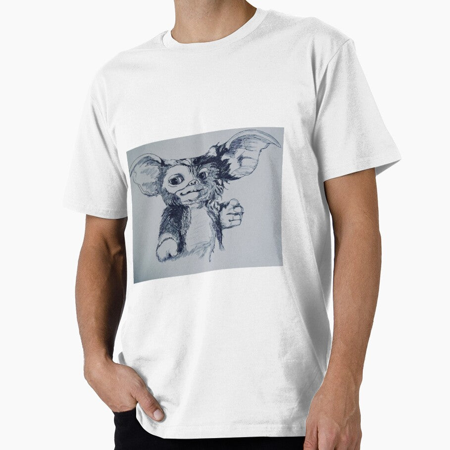 Gremlin  slim fit t-shirt, gizmo sticker by ANIARTONLINE